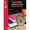 On The Mark Press On The Mark Press OTM1827 Spelling Worksavers No.1 Gr. 3-5 OTM1827